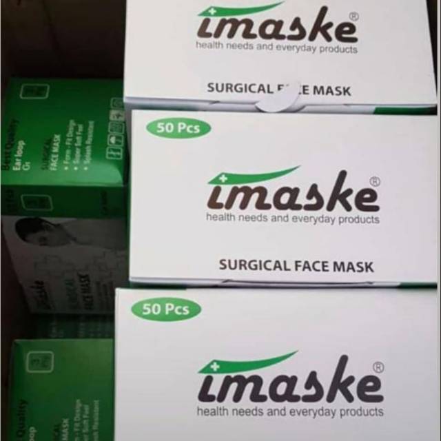 MASKER IMASKE 1 BOX 50 PCS