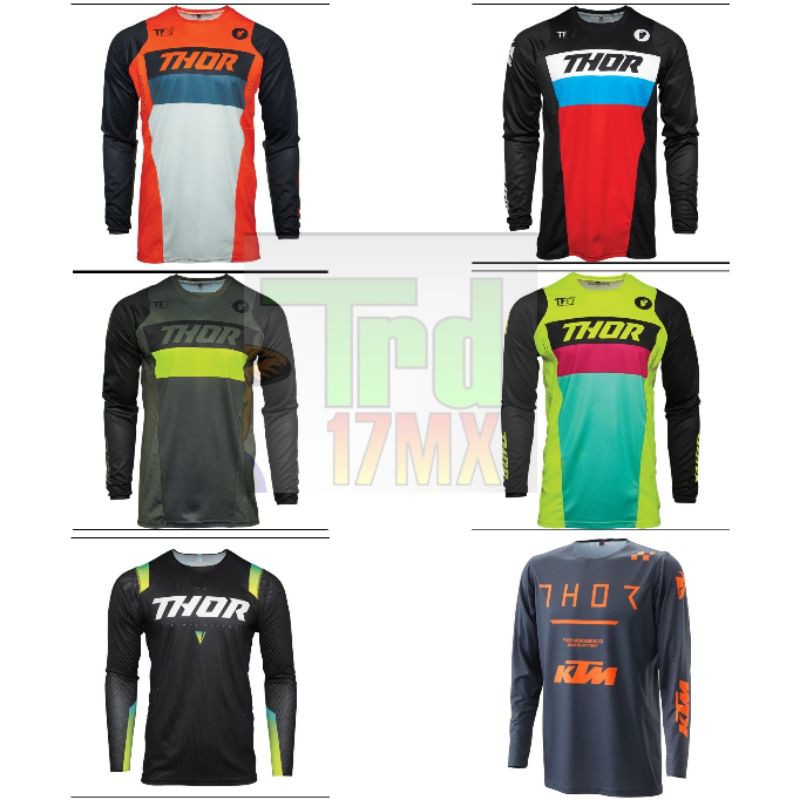 Jersey panjang thor jersey trail jersey sepeda jersey balap