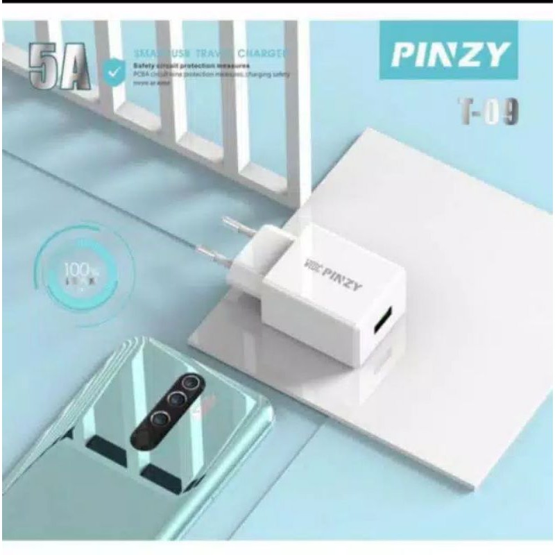 Batok Charger Pinzy T09 5A Original