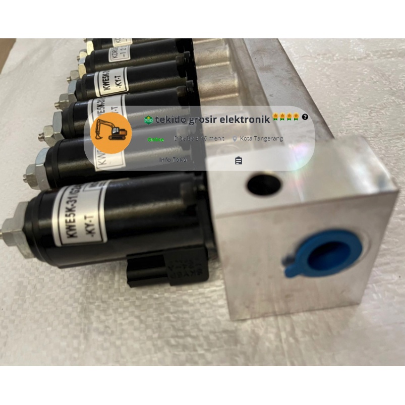 SOLENOID ASSY KOBELCO SK200-8 YN35V00047F1