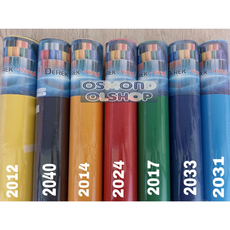 Stiker Scotlite Derek Vinyl Matte/Doff (Per Roll)