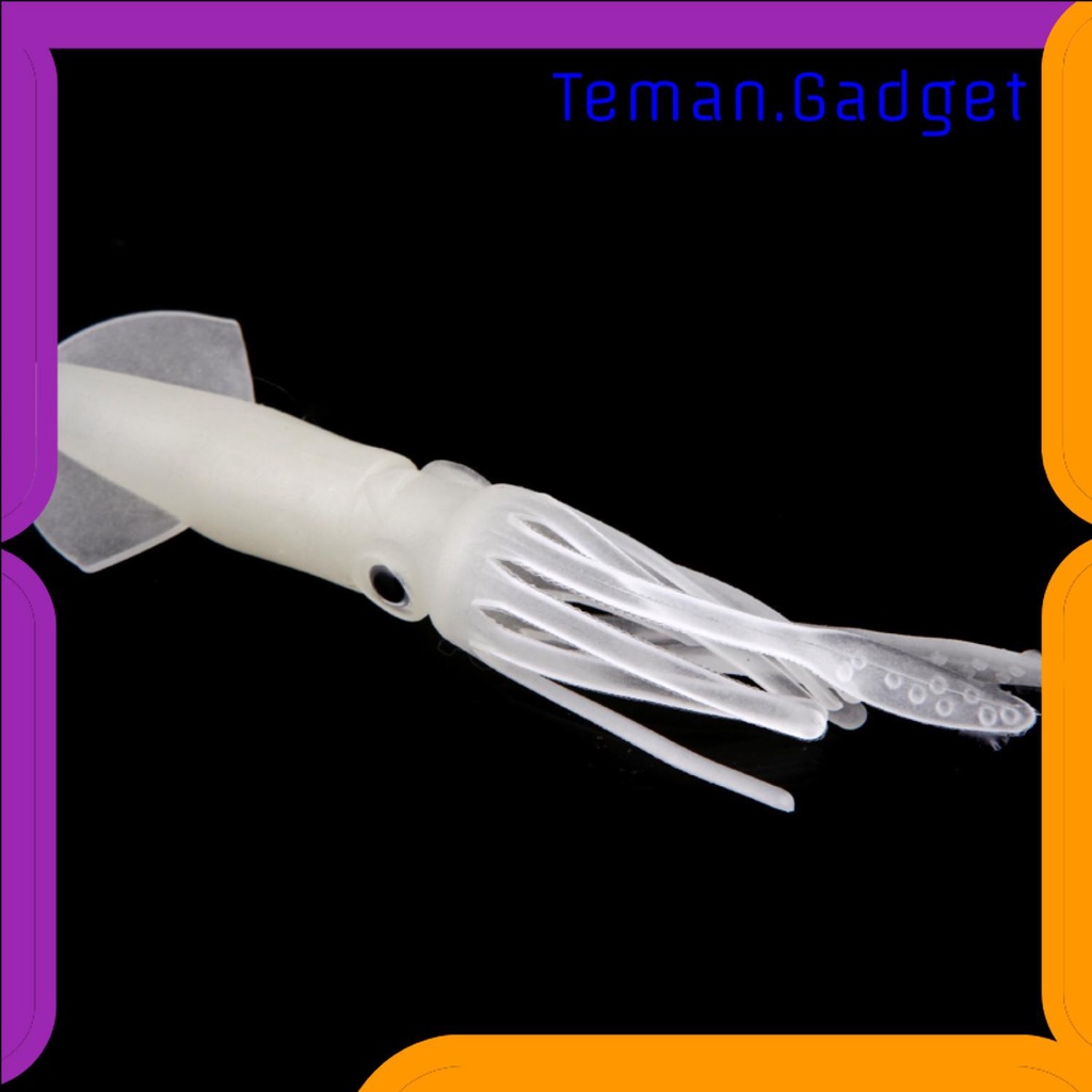 TG-IF Umpan Pancing Luminous Squid Soft Bait Lure 10 PCS