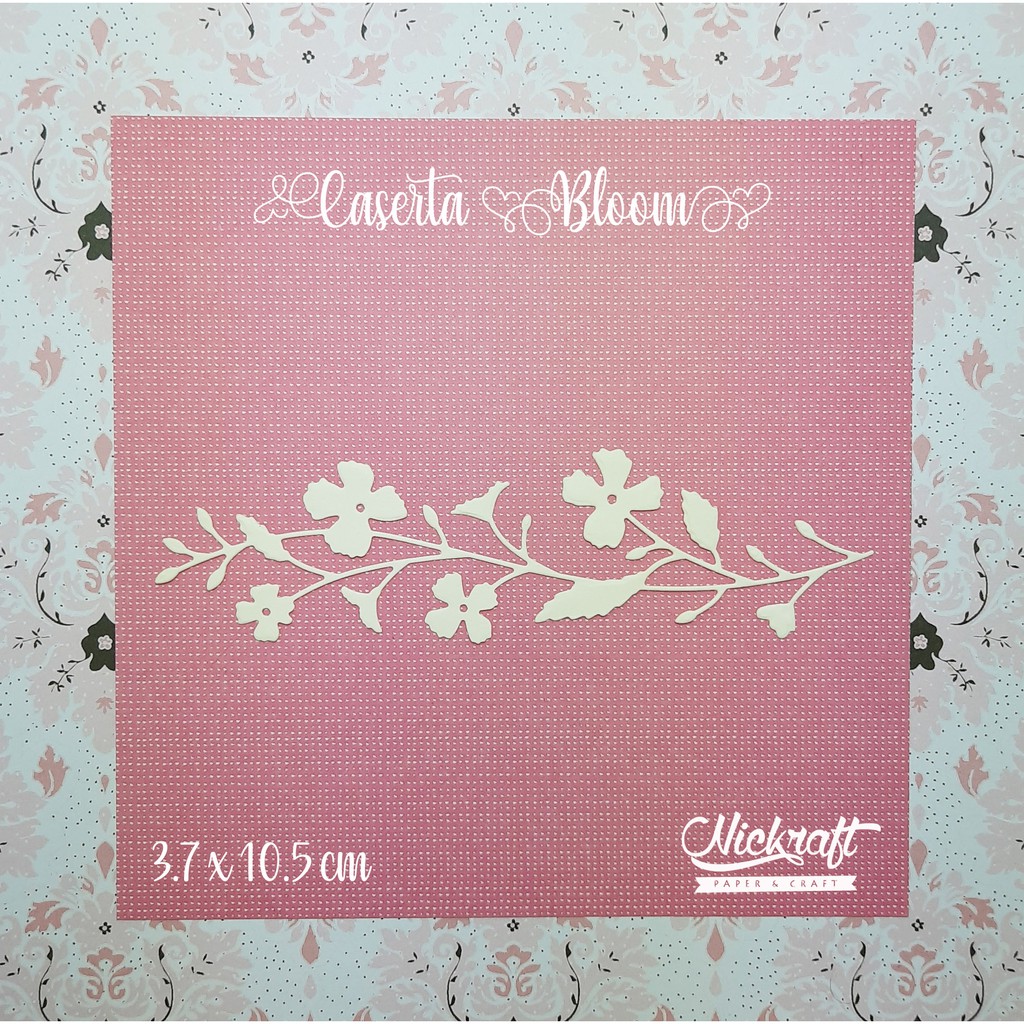 

CASERTA BLOOM - Daun Kertas Bahan Scrapbook