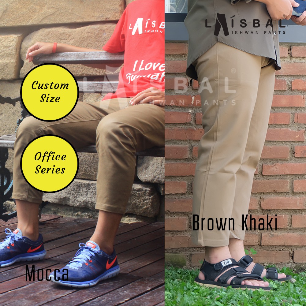 CUSTOM SIZE CELANA SIRWAL KANTOR CELANA CINGKRANG SIRWAL PENSIL CELANA PANGSI SIRWAL LAISBAL PREMIUM