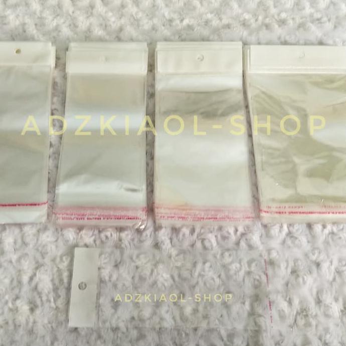 

Plastik Bros Uk 9*18cm seal Bisa di gantung ada lem