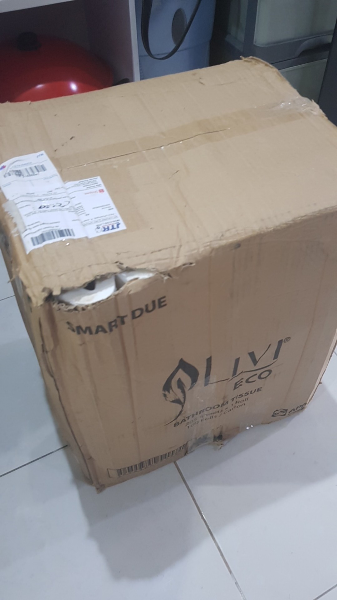 Tissue Gulung / Livi Evo Smartdue Toilet Roll 205s (karton)