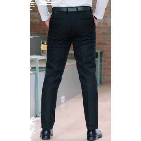 Celana slimfit formal pria / hitam/ Navy /abu tua/abu muda