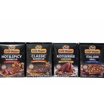 

Jay's Grill Master Marinade Mix/Bumbu Daging 30gr - Hot Spicy BBQ