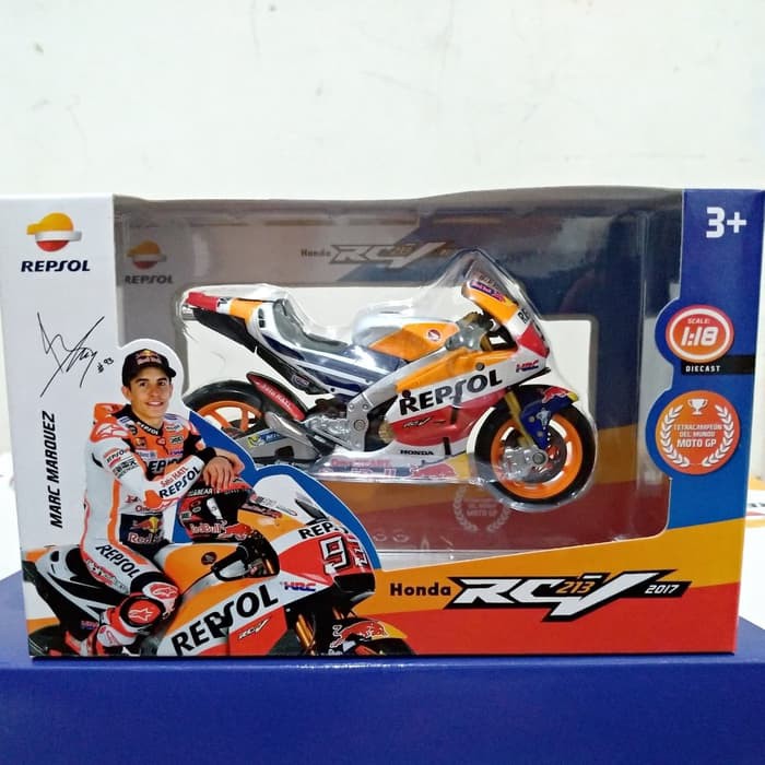 Diecast Motogp - Diecast Ducati - Diecast New Ray Vespa Diecast Motogp Marc Marquez Honda Rc213V