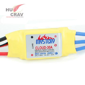 ESC 30A watercooling For Brushless RC Boat Mystery Cload V2.1