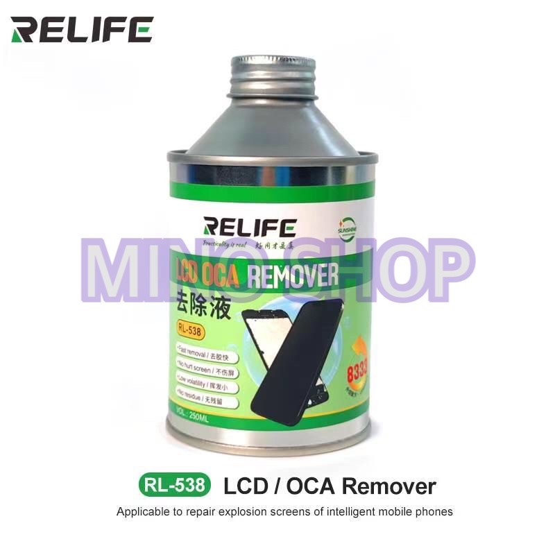 CAIRAN PEMBERSIH LEM OCA 8333 - LCD OCA REMOVER RELIFE RL-538