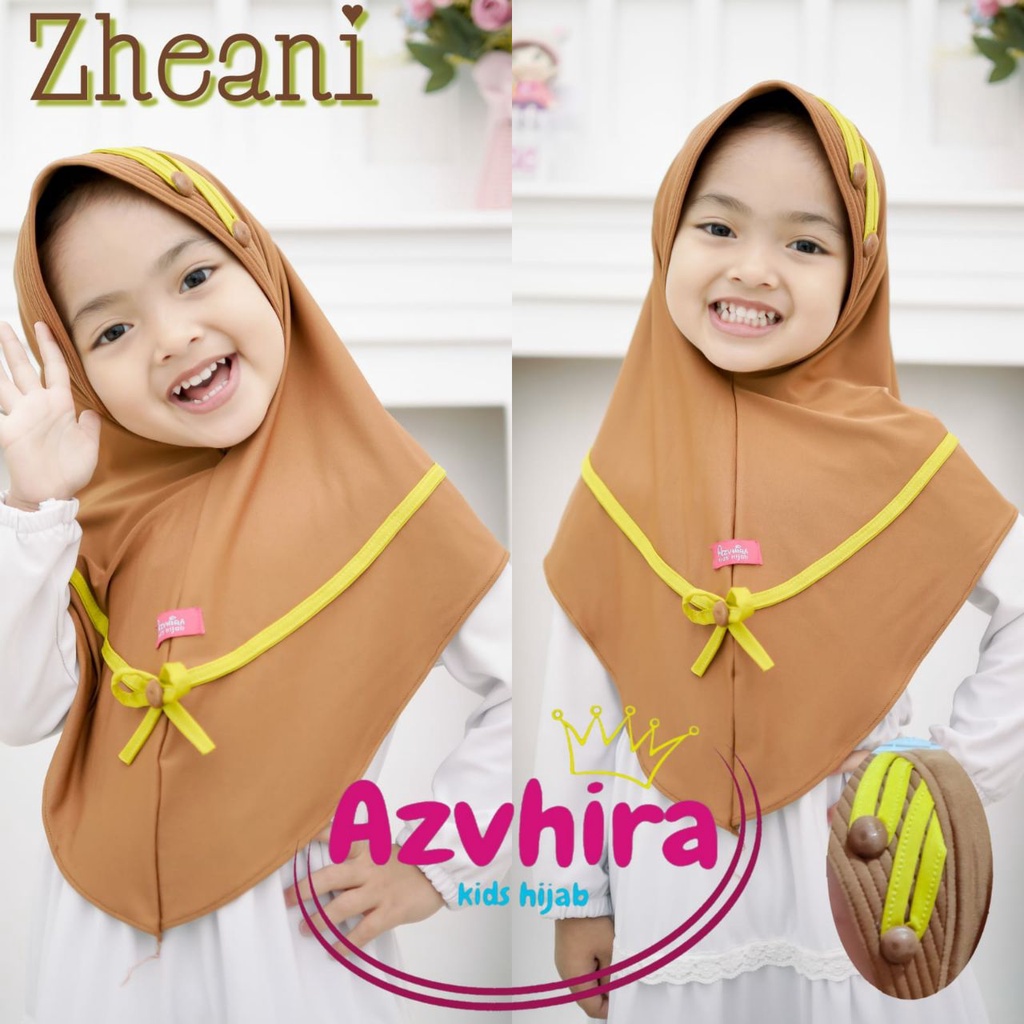 HIJAB INSTANT ANAK ZHEANI ORI AZVHIRA