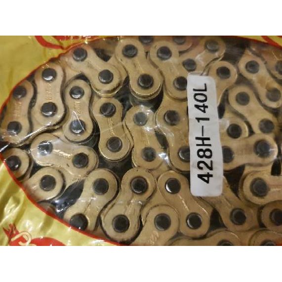 ✧ RANTAI GOLD TRAIL/ RANTAI GOLD CRF-KLX/ RANTAI GOLD WILWOOD 428H 140/ RANTAI EMAS 428H 140 SSS ☻
