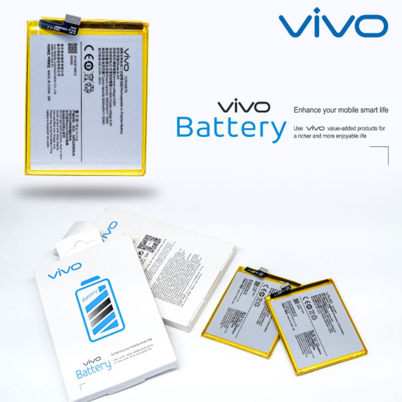 Baterai Vivo Original 100% Batrai Battery Vivo Original Packing Import