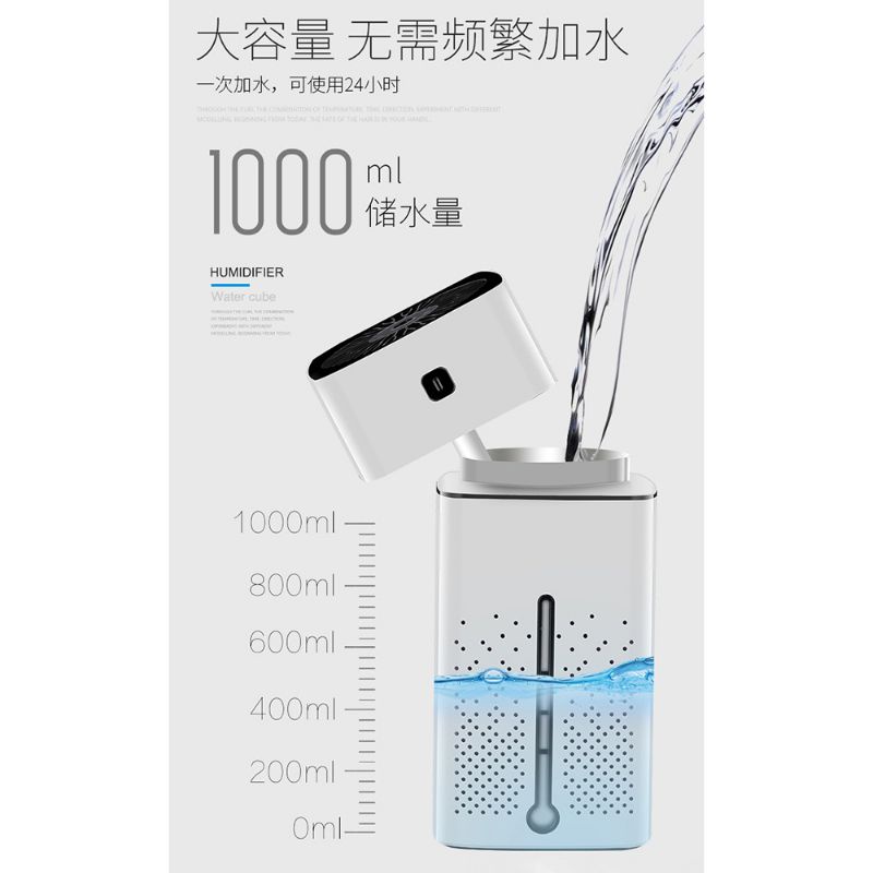 Humidifier taffware 1000 ml