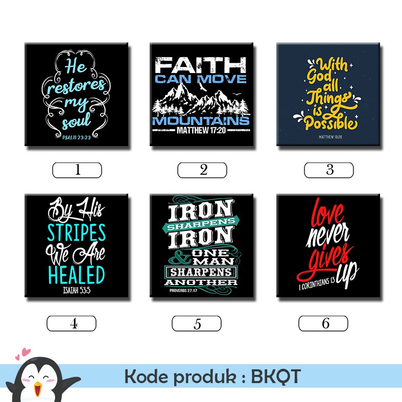 [DEKORASI] Quote ayat alkitab kristen firman TUhan pajangan hiasan dinding kayu rumah cantik