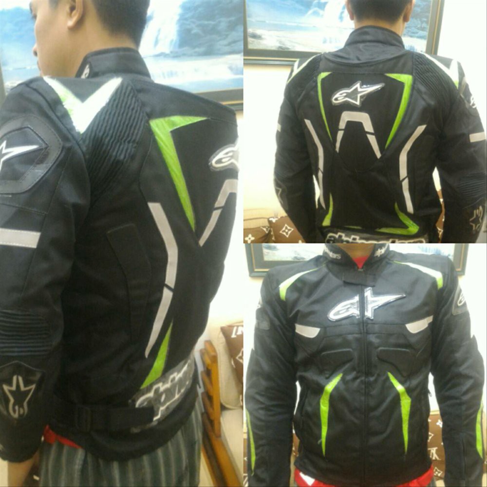 Promo jaket alpinestars punuk touring hitam Limited