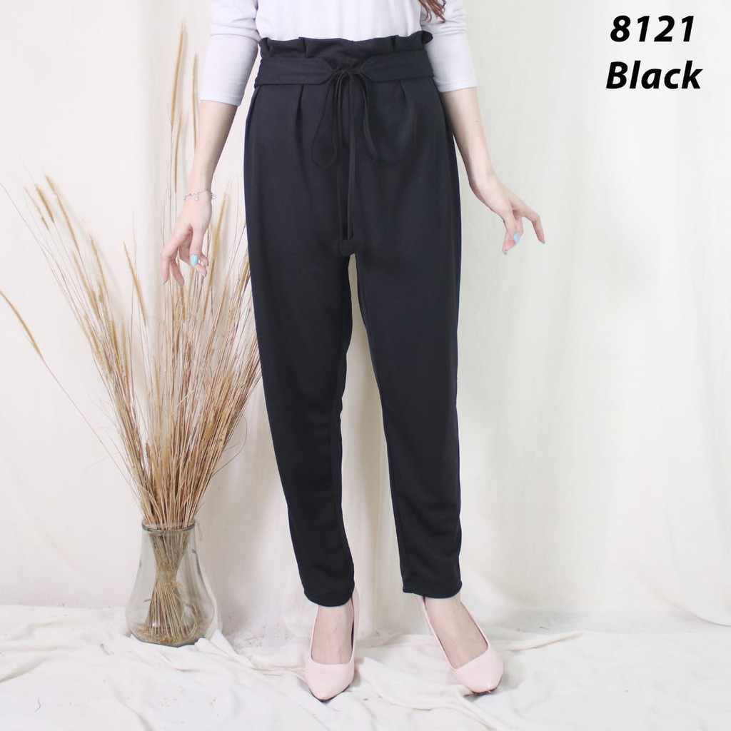 CELANA KULOT PANJANG WANITA 8121 BAGGY PANTS LUVALINE SUPER MURAH KUALITAS BAGUS