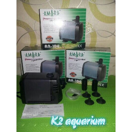 pompa amara AA 104 celup kolam aquarium amara 104