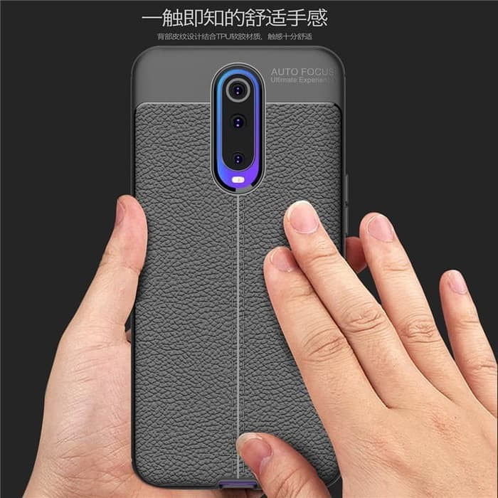Case For Oppo R17 Pro Premium Autofocus TPU Leather