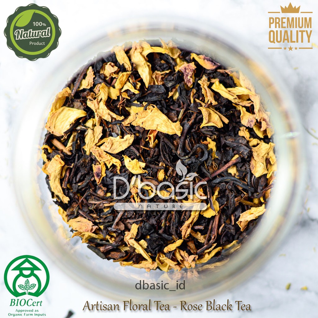 

Artisan Tea Black Tea Rose Teh Hitam Mawar 100 gr