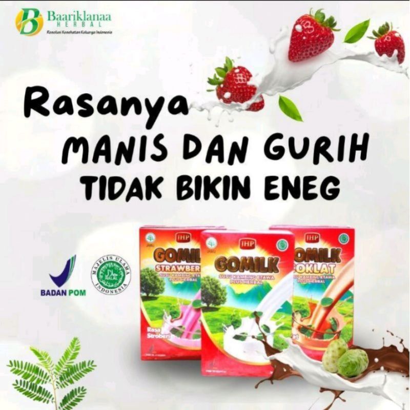 

gomilk 200gr SUSU KAMBING ETAWA PLUS HERBAL