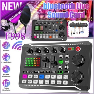Soundcard Sound Card F998 Live Mixer Audio Broadcast Recording / Live Soundcard v8 Soundcard v8s Mixer Audio Broadcast Recording