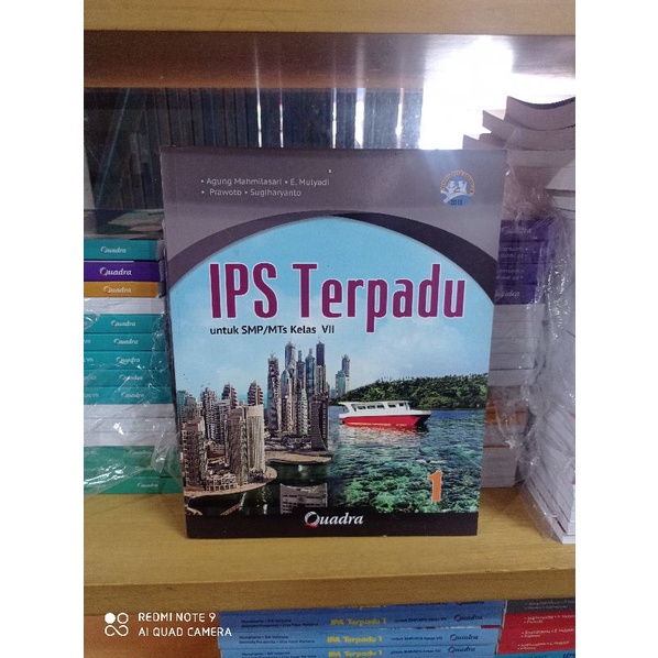NEW Buku IPS Terpadu Kelas 7 Revisi Quadra