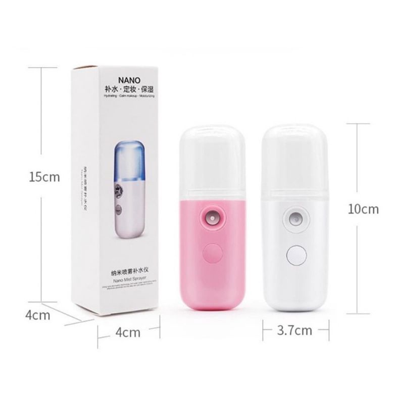 (Cod)Alat Semprot Wajah/Muka Nano Spray Portable mini  Usb