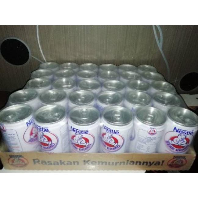 

[COD] Susu beruang kemasan botol 1 karton isi 30 kaleng Khusus Grab Gojek [COD]