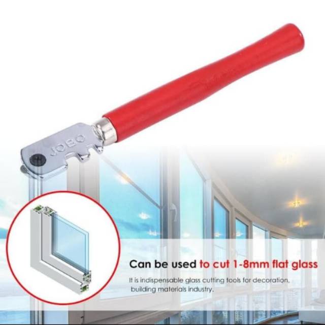 Alat Potong Kaca Pisau Pemotong Kaca Glass Cutter Cuter Kater Cutting Tool - Alat Potong Kaca Kerami