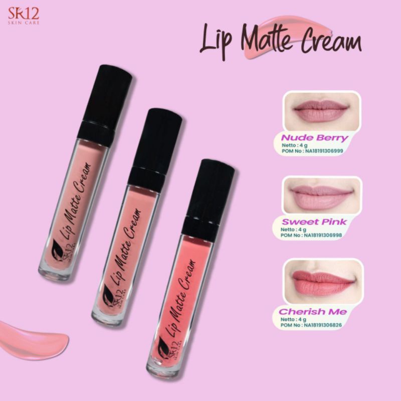 Paket Amanda Manopo SR12 Paket Cantik Glowing Shiny Daily Cover Sheer Pink Lip Matte Cream Sweet Pink Lip Glow Magic BPOM