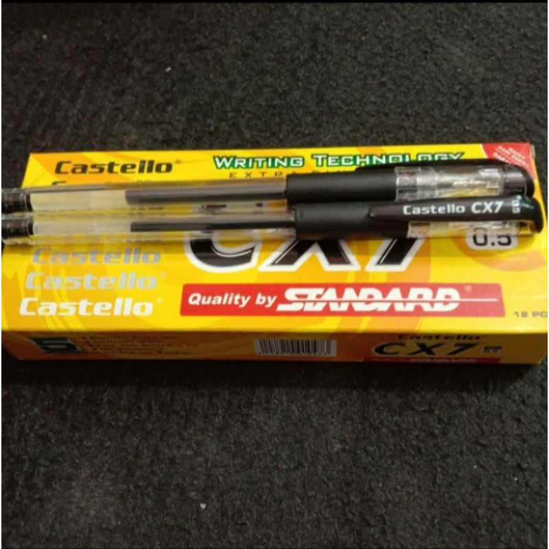 

Pulpen/bolpoint Standard Castello CX7