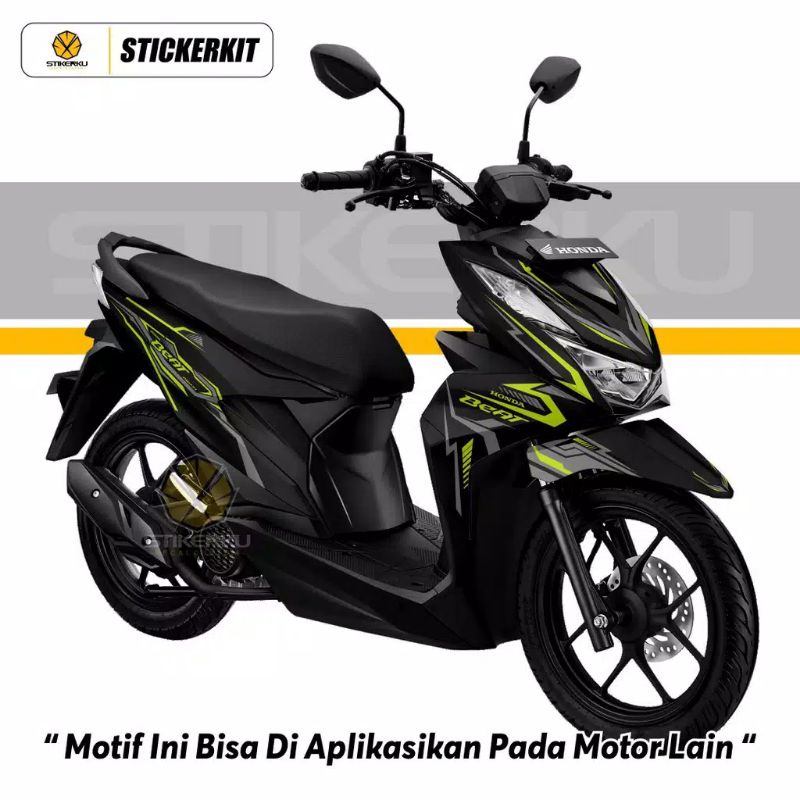Decal motor Honda beat new 2020 / decal beat new led / Sticker motor Honda beat new fullbody