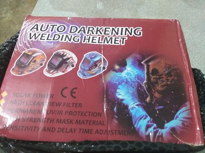 Helm Topeng Las Otomatis Auto Darkening Welding Helmet