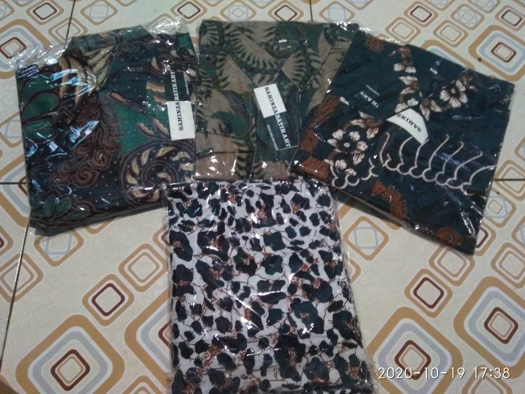 Baju Batik Kemeja Batik Lengan Panjang Seno | Seragam Kantor |  Size M L Xl Xxl (bisa Cod)