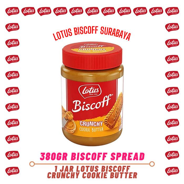 

Lotus Biscoff Spread Selai Crunchy Ukuran Besar 380 Gram