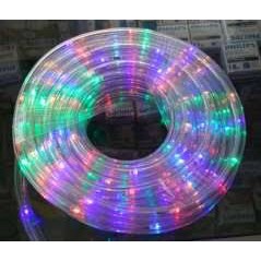 Lampu Selang Gepeng SMD Warna Warni 10m + Colokan Flasher RGB 8 Mode CHAKASU