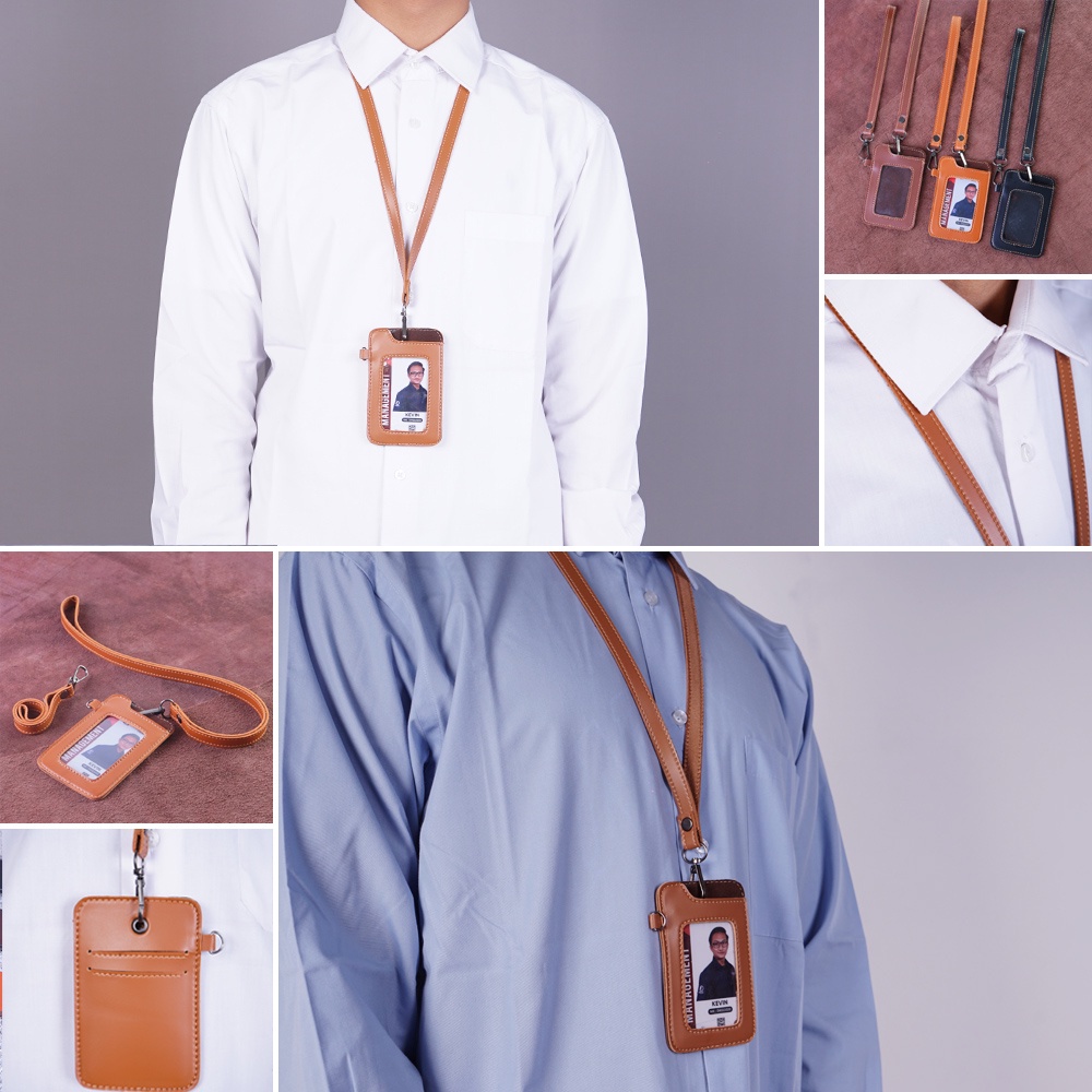 ID CARD HOLDER NAMETAG LANYARD Gantungan ID CARD TEMPAT ATM TEMPAT KARTU ENT01