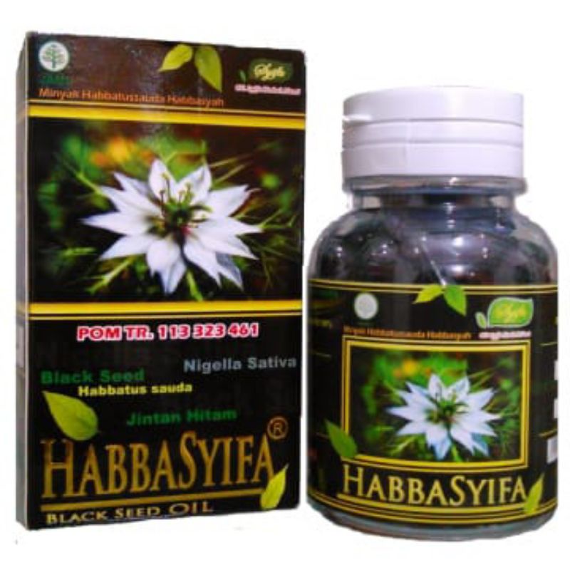 

habbatusauda Habbasyifa Oil Kapsul Black Seed Oil 200 kpl