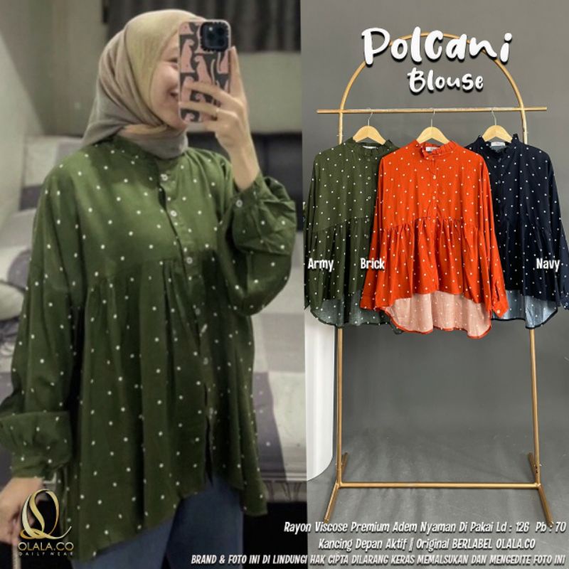 POLCANI BLOUSE ORI OLALA