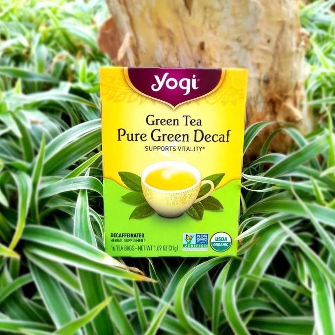 

Jual Yogi Tea, Green Tea Pure Green Decaf, 16 Tea Bags, 31 G Teh