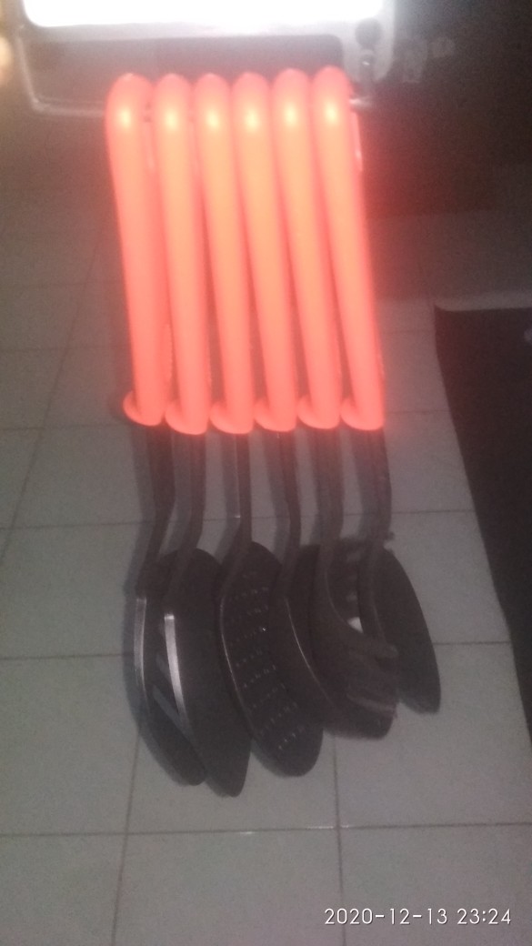 Kitchen Tools Spatula Set Sendok Masak 1 Set Isi 6 Sotil Irus Alat Masak Bahan Nilon