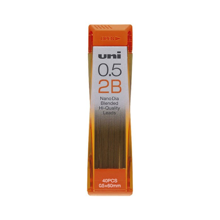 

CODE513 UNI NanoDia 0.5mm 2B Graphite Pencil Leads