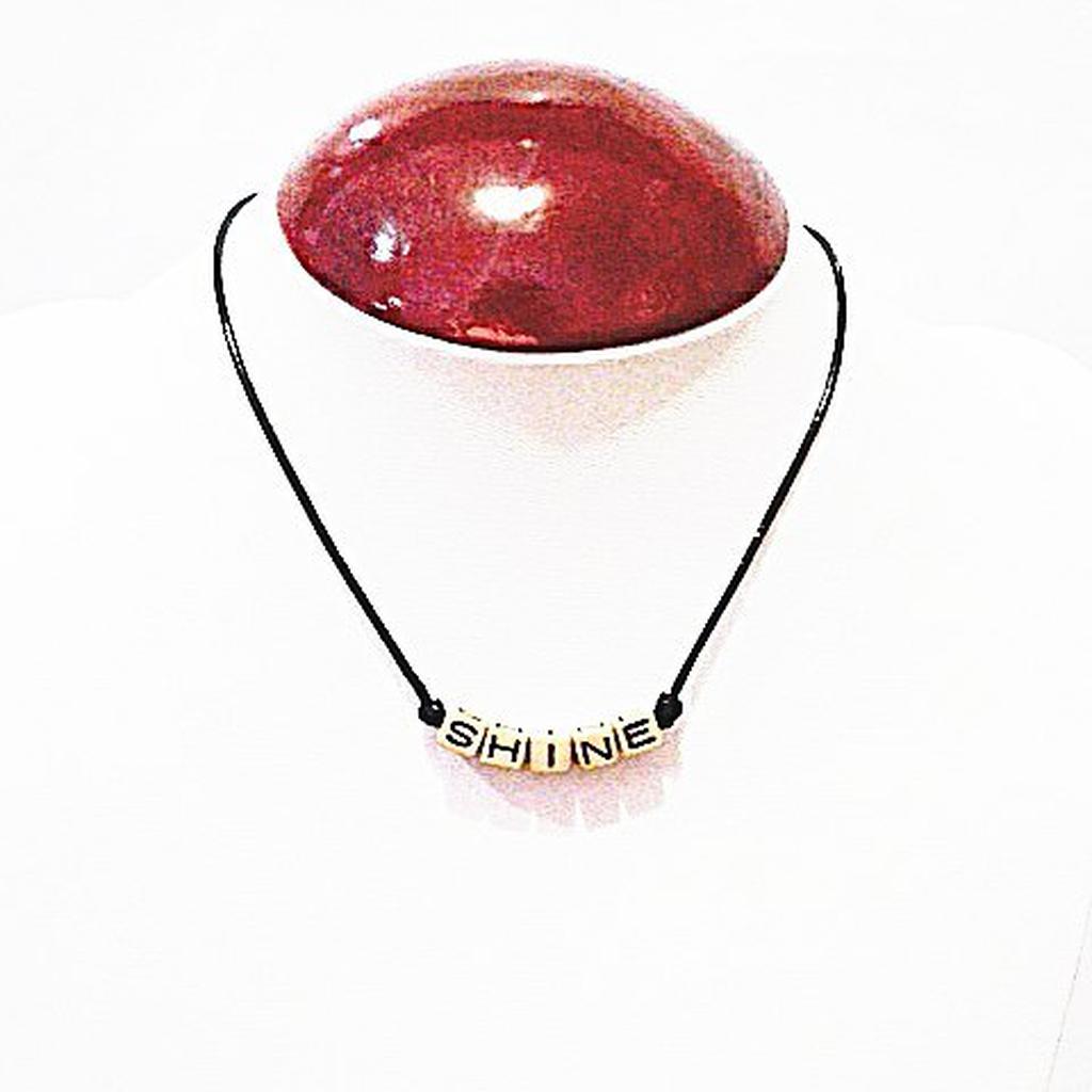 TERMURAH Words Necklace Kayu | Kalung Custom Nama Handmade