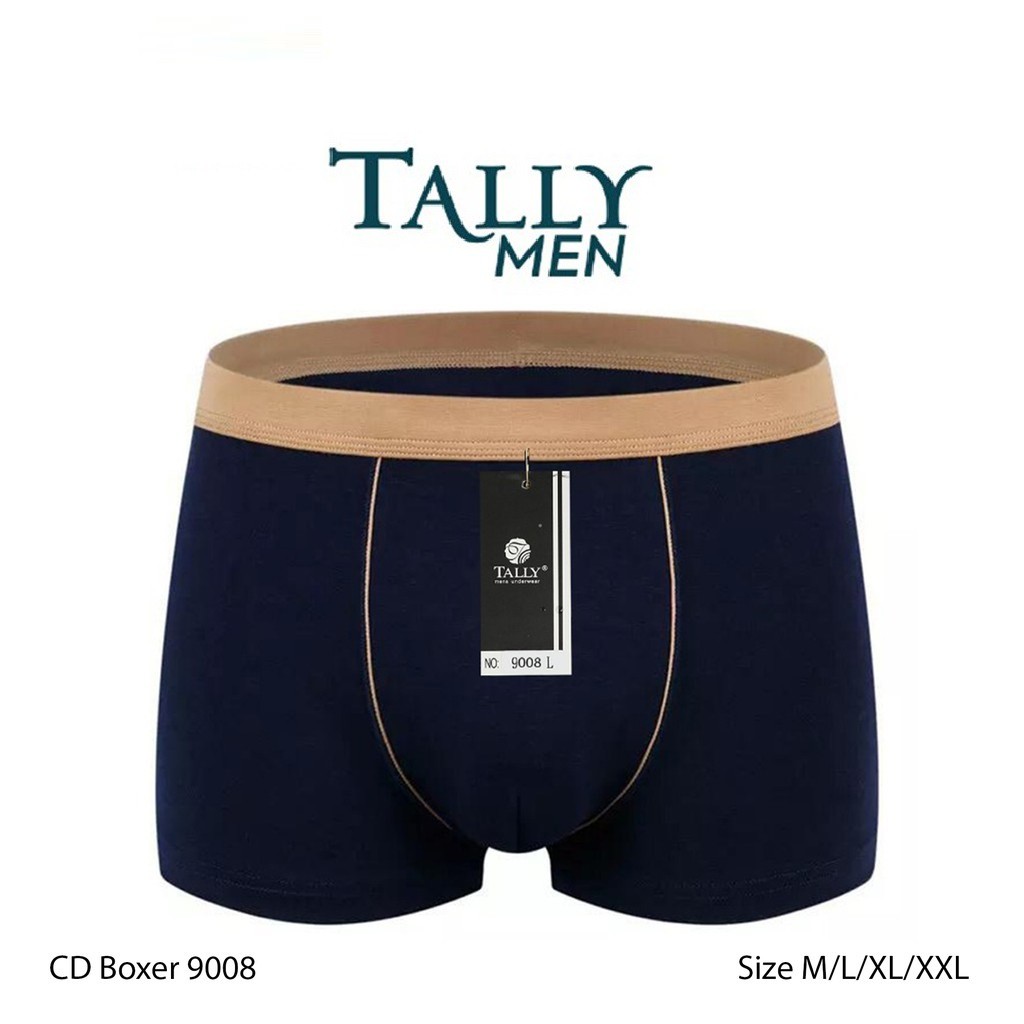 CD / Celana Dalam Boxer Pria Laki Cowok TALLY 9008 Dijamin Ori