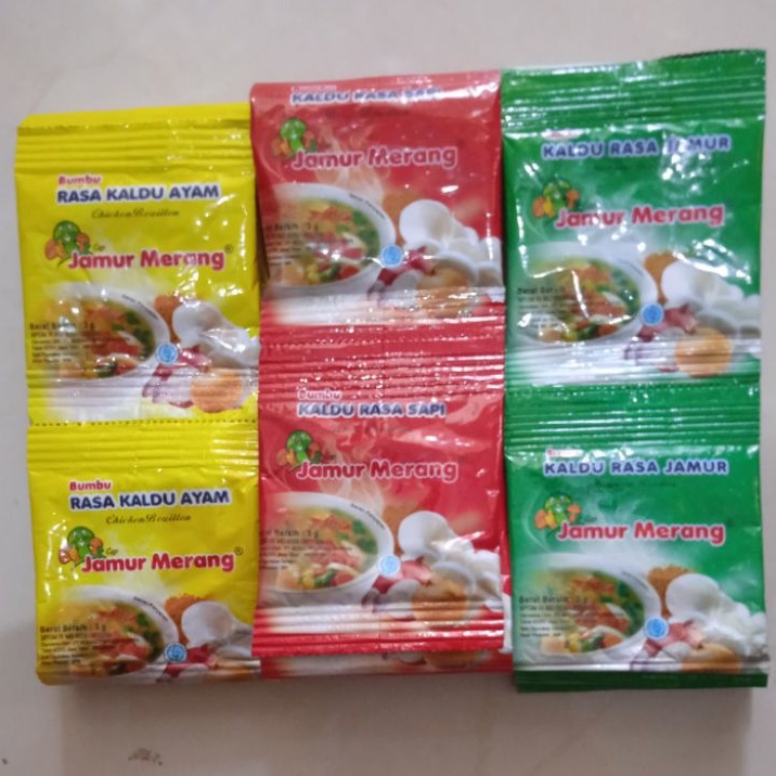 Jual Bumbu Kaldu Cap Jamur Merang Renceng 10 Sachet Shopee Indonesia