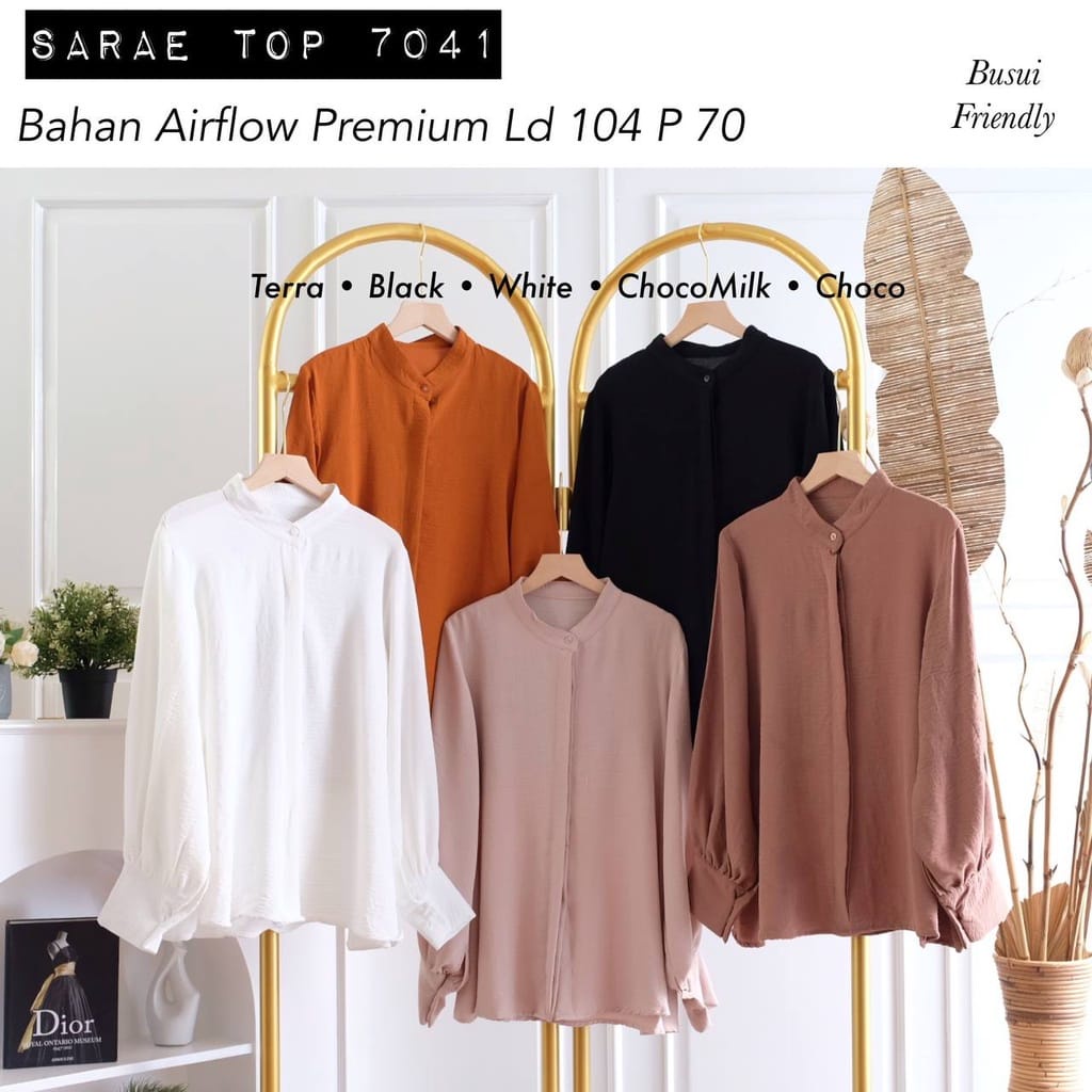 SARAE TOP / ATASAN KERJA / KEMEJA / BLOUSE