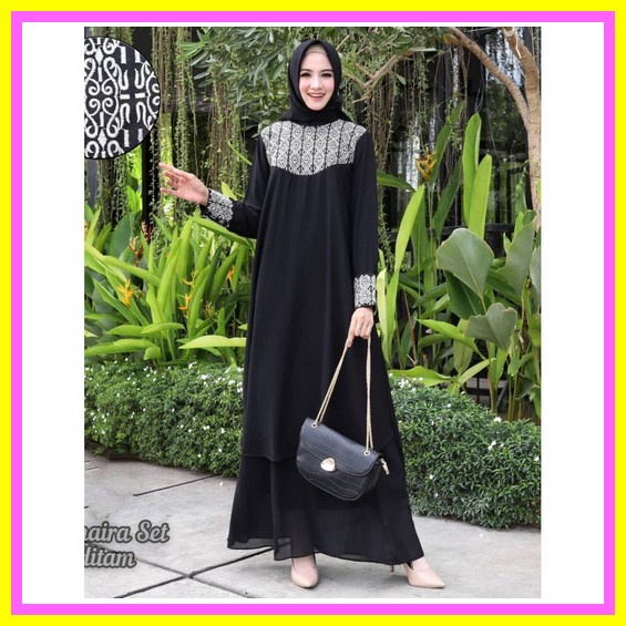 Gamis Wanita t Muslimah Gamis Hari Raya Ramadhan 2022 Terbaru 2022 Gamis Jumbo Syari Dres Pesta Gami