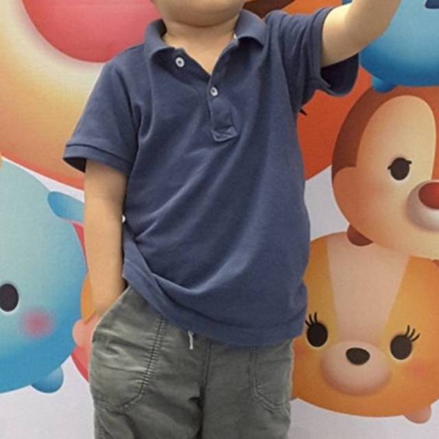 ZARA ORI SALE 80% FREE JASTIP Tshirt Kaos Polo Anak Laki Polos Denim HITAM MERAH PUTIH NAVY ORANGE